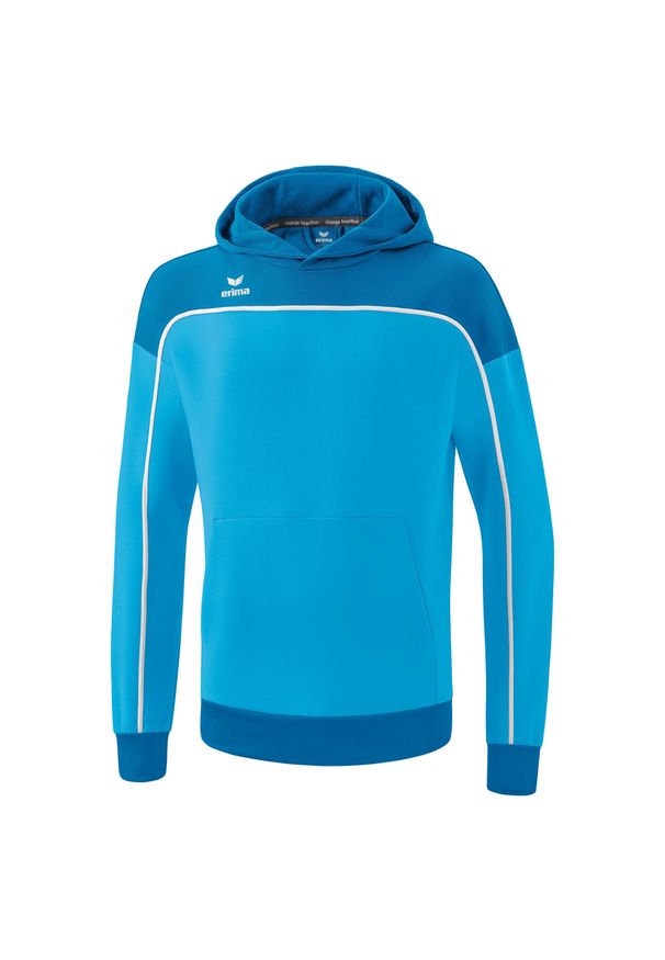 ERIMA - Sweat bluza dziecięca z kapturem Erima Change. Typ kołnierza: kaptur. Kolor: wielokolorowy, niebieski, zielony