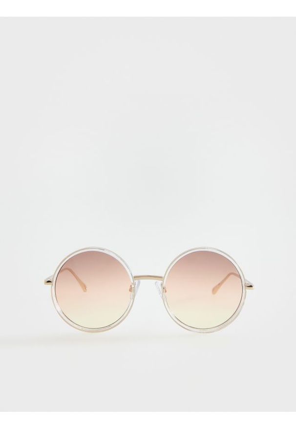 Reserved - Okulary przeciwsłoneczne - różowy. Kolor: różowy