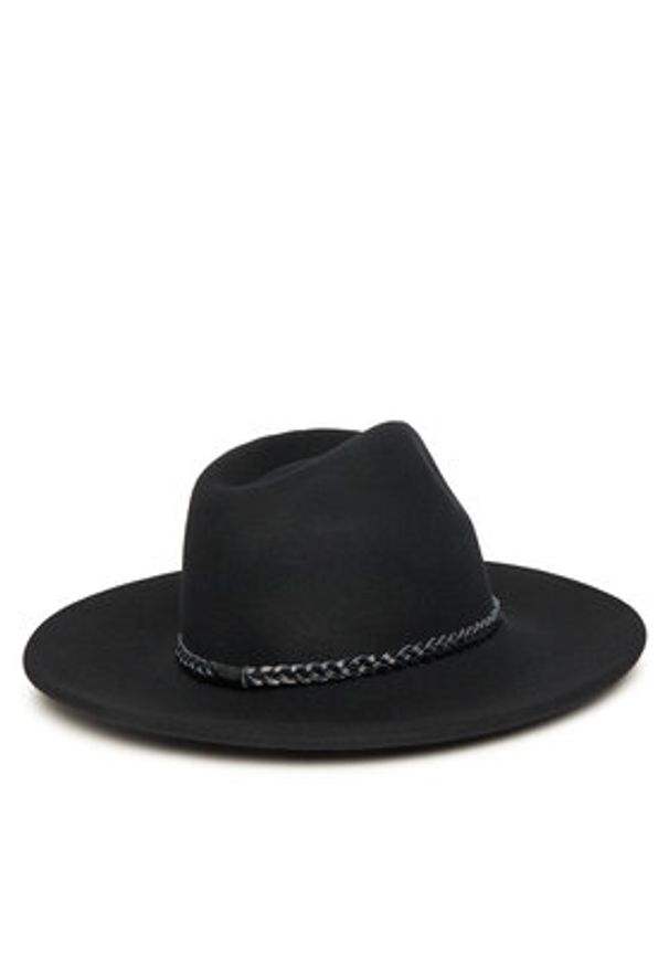 Barbour Kapelusz Tack Fedora LHA0217BK91 Czarny. Kolor: czarny. Materiał: wełna, materiał