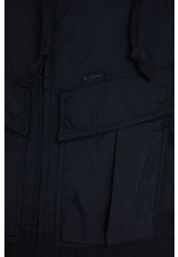 G-Star RAW - G-Star Raw kurtka D21425.D117 damska kolor czarny przejściowa oversize. Kolor: czarny. Materiał: materiał. Długość rękawa: raglanowy rękaw #4