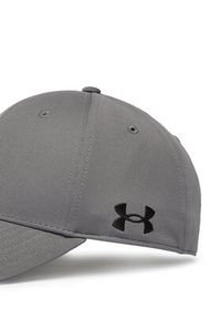 Under Armour Czapka z daszkiem Blitzing 1376702 Szary ciemny. Kolor: szary. Materiał: poliester #4
