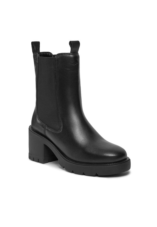 Botki s.Oliver 5-25372-41 Black 001. Kolor: czarny