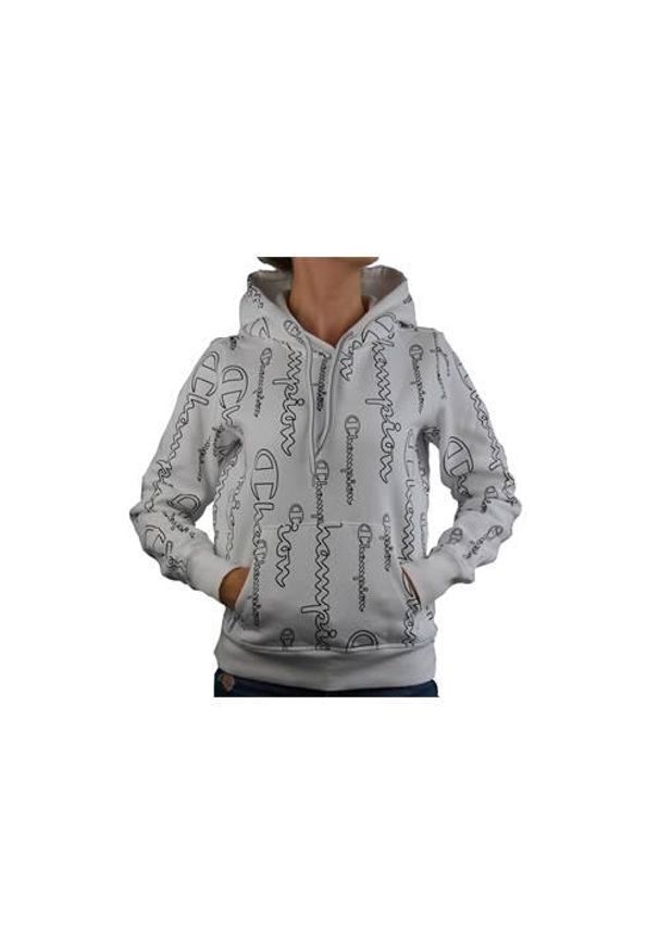 Bluzy sportowa damska Champion Hooded Sweatshirt. Typ kołnierza: kaptur. Kolor: szary