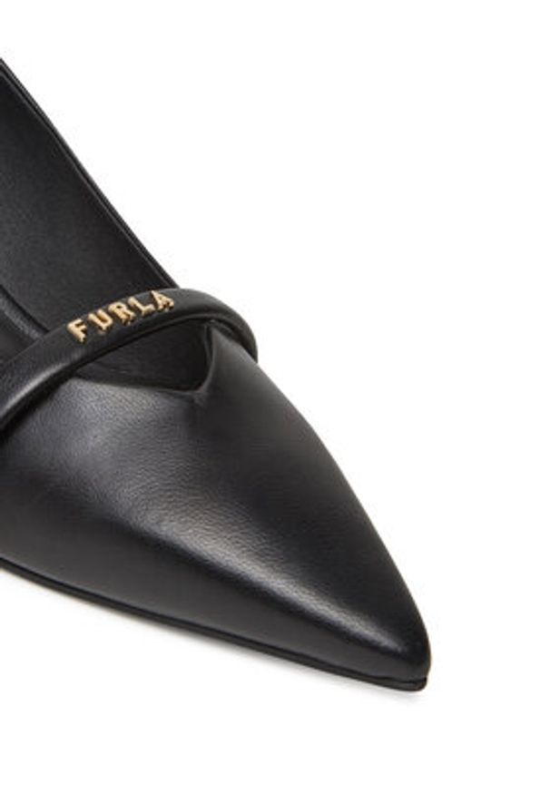 Furla Szpilki Core Decollete T.50 YH42FCD X30000 IT O6000 Biały. Kolor: biały. Materiał: skóra. Obcas: na szpilce