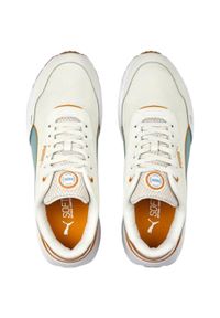 Buty do chodzenia damskie Puma Runtamed Plus. Kolor: pomarańczowy, biały, wielokolorowy. Materiał: materiał. Sport: turystyka piesza