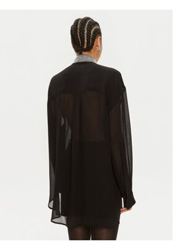 Pinko Koszula Circe Camicia 102855 A1N5 Czarny Regular Fit. Kolor: czarny. Materiał: syntetyk