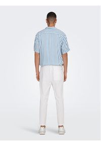 Only & Sons Spodnie materiałowe 22024966 Biały Tapered Fit. Kolor: biały. Materiał: bawełna #5