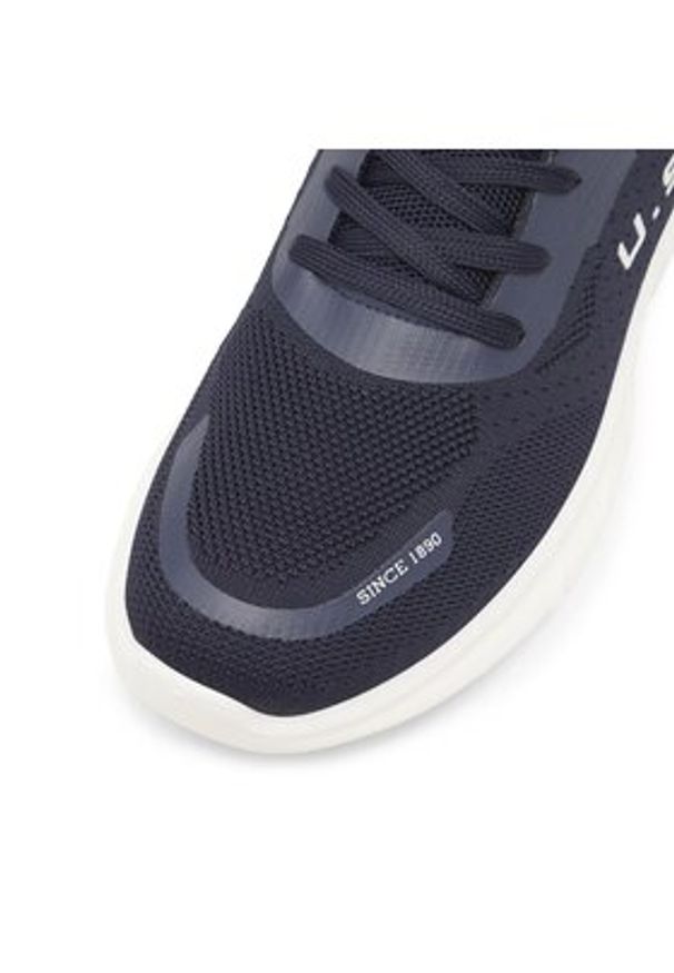 U.S. Polo Assn. Sneakersy ACTIVE001 Granatowy. Kolor: niebieski. Materiał: materiał