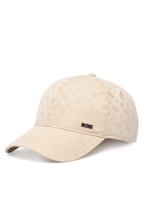 Czapka z daszkiem BOSS. Kolor: beżowy