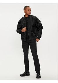 Calvin Klein Jeans Kurtka bomber J30J325110 Czarny Relaxed Fit. Kolor: czarny. Materiał: syntetyk #6