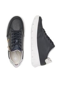 Rieker Sneakersy N1313-14 Granatowy. Kolor: niebieski. Materiał: skóra #2