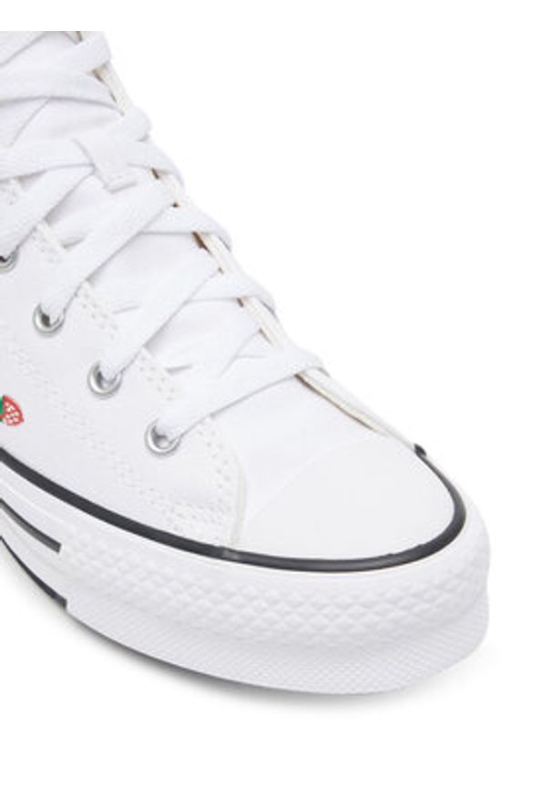 Converse Trampki Chuck Taylor Eva Lift Platform A14925C Biały. Kolor: biały. Materiał: materiał. Obcas: na platformie