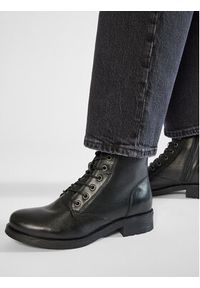 Geox Trzewiki D Rawelle A D046RA 000TU C9999 Czarny. Kolor: czarny. Materiał: skóra #6
