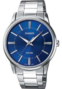 Zegarek Casio Zegarek męski Casio MTP-1303PD-2AVEG srebrny. Kolor: srebrny #1