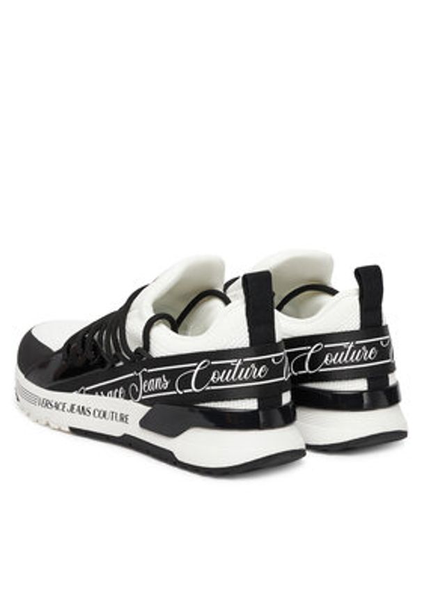 Versace Jeans Couture Sneakersy 79VA3SA8 ZSC96 L02 Biały. Kolor: biały. Materiał: materiał