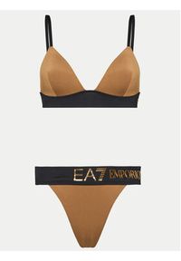 EA7 Emporio Armani Bikini 911163 4R407 01352 Beżowy. Kolor: beżowy. Materiał: syntetyk #4