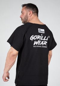 GORILLA WEAR - Augustine Stary trening szkolny Top - Czarny. Kolor: czarny. Sport: fitness