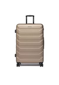 Gino Rossi - Walizka duża GINO ROSSI. Kolor: złoty #1