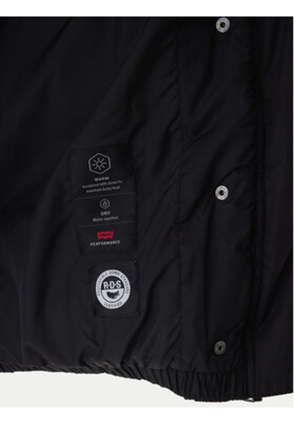Levi's® Kurtka puchowa Western Bubble 003HB-0000 Czarny Regular Fit. Kolor: czarny. Materiał: syntetyk