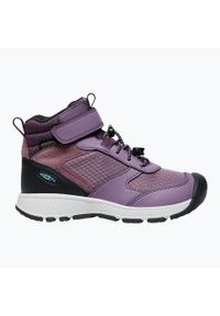 keen - Buty turystyczne dziecięce KEEN Skua Mid WP. Kolor: czarny