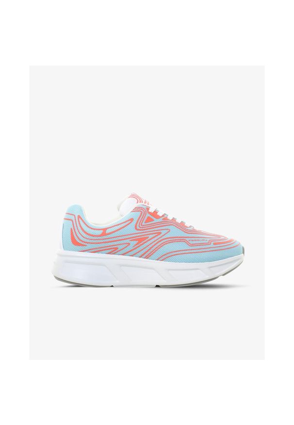 FESSURA - Fessura Runflex 01 — buty unisex, biały/smoke/water/coral blue, roz. EU 39. Kolor: czerwony, niebieski, wielokolorowy