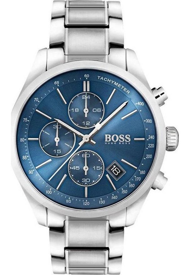 HUGO BOSS - Zegarek Hugo Boss Zegarek Męski Hugo Boss Grand Prix 1513478 + BOX