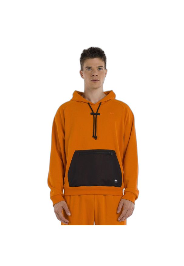 ERREA - Bluza z kapturem Errea Tech Pack 01. Typ kołnierza: kaptur. Kolor: pomarańczowy