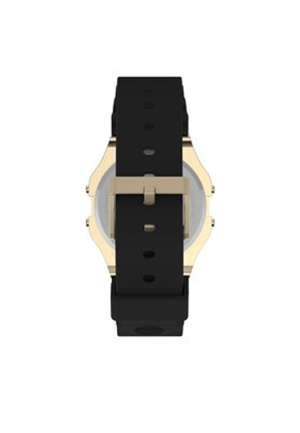 Timex Zegarek T80 TW2V41000 Czarny. Kolor: czarny. Materiał: syntetyk