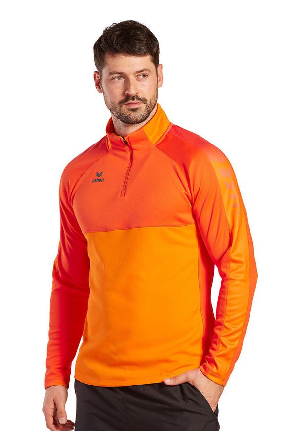 ERIMA - Bluza treningowa Erima Six Wings. Kolor: wielokolorowy, żółty, pomarańczowy. Sport: fitness