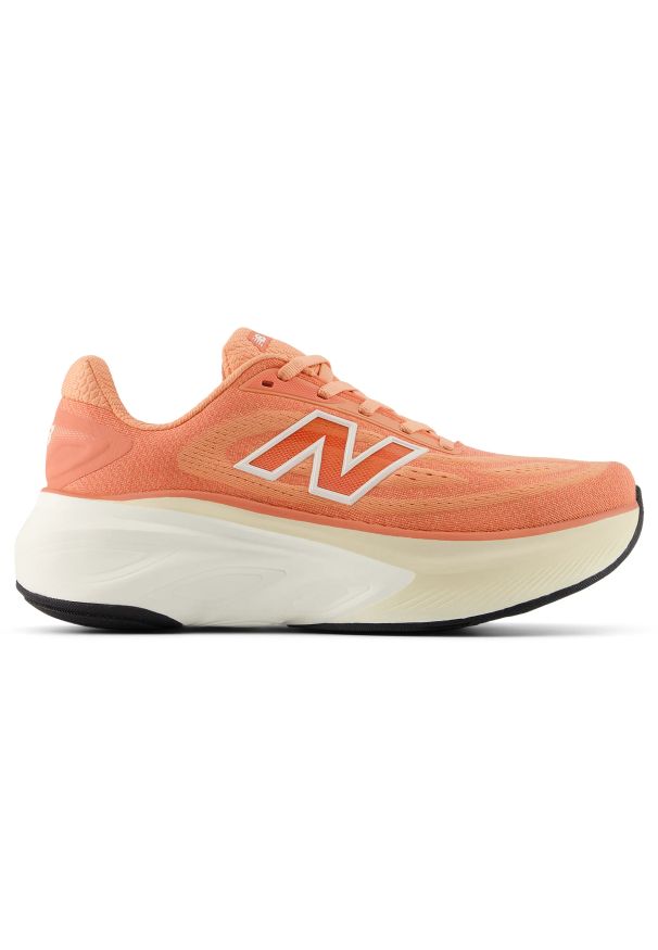 Buty damskie New Balance Fresh Foam x More v6 WMORLG6 – pomarańczowe. Okazja: na co dzień. Kolor: pomarańczowy. Szerokość cholewki: normalna. Sport: fitness