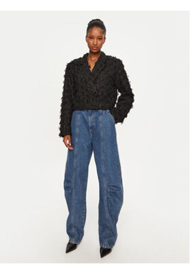 ROTATE Jeansy Cassandria 1134631603 Niebieski Loose Fit. Kolor: niebieski