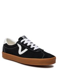 Vans Tenisówki Sport Low VN000CQRB9M1 Czarny. Kolor: czarny. Materiał: zamsz, skóra. Styl: sportowy #6