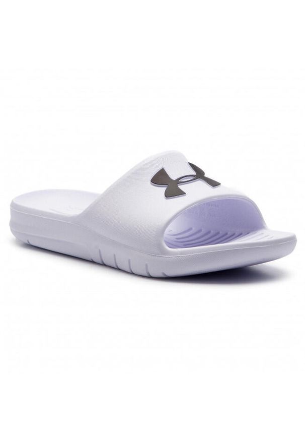 Under Armour - Klapki na co dzień na basen na plażę męskie UNDER ARMOUR. Okazja: na co dzień, na plażę. Kolor: biały. Styl: casual