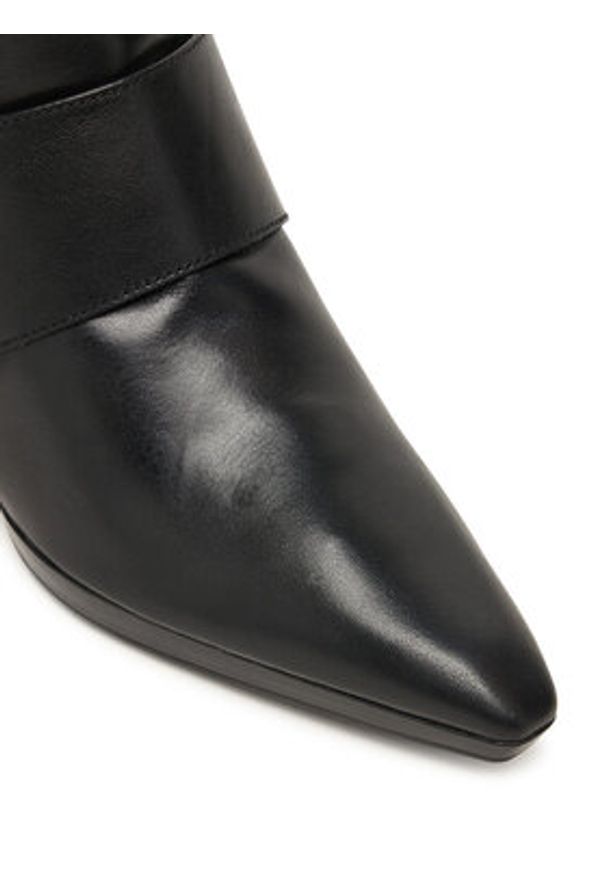 Hispanitas Botki HI254304 Czarny. Kolor: czarny. Materiał: skóra, zamsz