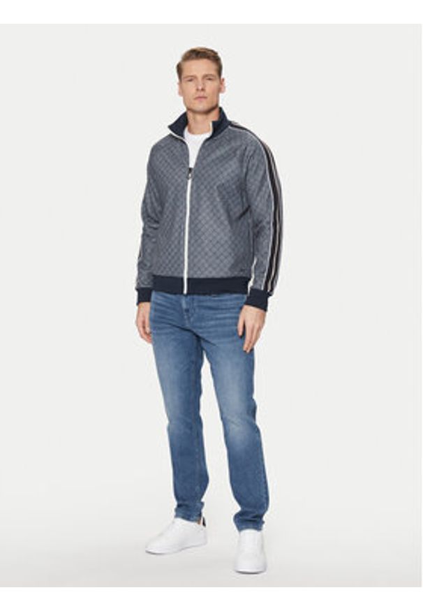 JOOP! Bluza JJ-17Tajan 30044678 Niebieski Regular Fit. Kolor: niebieski. Materiał: bawełna, syntetyk