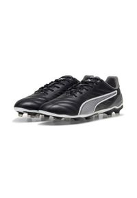Buty Piłkarskie Puma King Pro Fg/Ag Dorosłych. Kolor: wielokolorowy, czarny, szary. Sport: piłka nożna