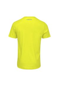 Head - T-Shirt męski CLUB IVAN HEAD. Kolor: żółty. Materiał: jersey, materiał