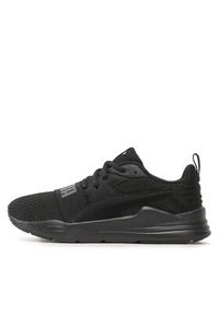 Puma Sneakersy Wired Run Pure Jr 390847 01 Czarny. Kolor: czarny. Materiał: materiał, mesh. Sport: bieganie #3