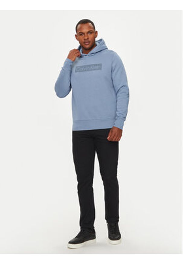 Calvin Klein Jeansy K10K111239 Niebieski Slim Fit. Kolor: niebieski