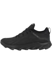 ecco - Buty do chodzenia męskie Ecco MX. Zapięcie: sznurówki. Kolor: czarny. Materiał: materiał, syntetyk. Szerokość cholewki: normalna. Sport: turystyka piesza #1
