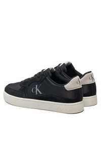 Calvin Klein Sneakersy Classic YM0YM01100 Czarny. Kolor: czarny. Materiał: skóra, zamsz #5