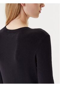Guess Sweter W5YR23 Z2NQ2 Czarny Regular Fit. Kolor: czarny. Materiał: wiskoza