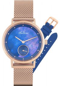 BALTICUS - Zegarek Balticus Zegarek damski Balticus BLT-BALNSRNBL różowe złoto. Kolor: złoty, wielokolorowy, różowy #1