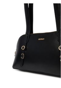 Hugo - HUGO Torebka Syndra 50563026 Czarny. Kolor: czarny. Materiał: skórzane #5
