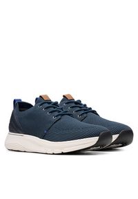 Clarks Sneakersy Motion Trek MX 26181984 Granatowy. Kolor: niebieski. Materiał: materiał #5