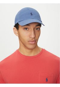 Polo Ralph Lauren Czapka z daszkiem Chino Ball Cap 710667709148 Niebieski. Kolor: niebieski. Materiał: bawełna, materiał