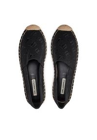 Karl Lagerfeld - KARL LAGERFELD Espadryle KL80124A Czarny. Kolor: czarny. Materiał: materiał #3