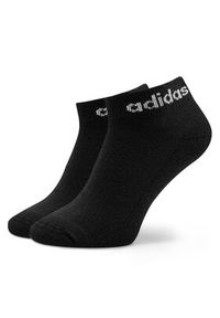 Adidas - adidas Skarpety Niskie Unisex Linear Ankle Socks Cushioned Socks 3 Pairs IC1304 Szary. Kolor: szary. Materiał: bawełna