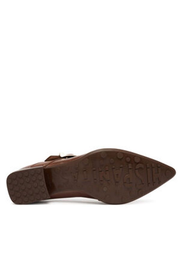 Hispanitas Półbuty HI254196 Brązowy. Kolor: brązowy. Materiał: skóra