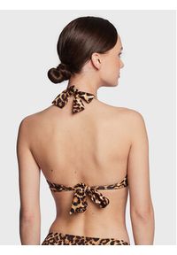 Lauren Ralph Lauren Góra od bikini 20381038 Beżowy. Kolor: beżowy. Materiał: syntetyk #3